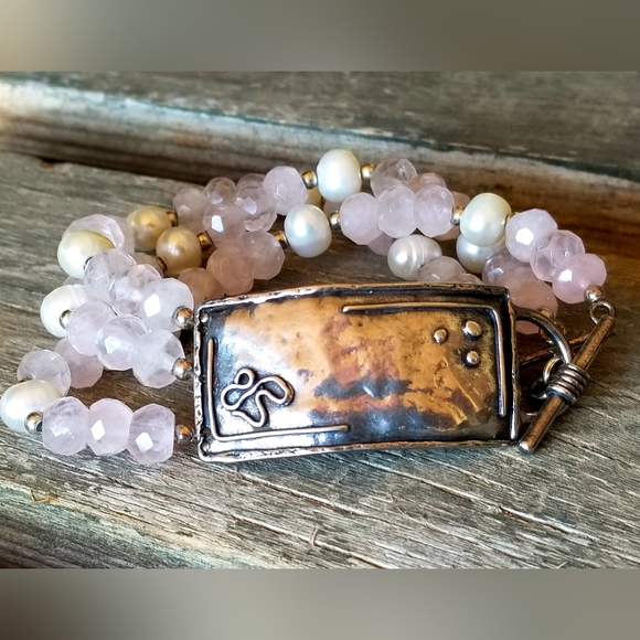 RARE Silpada Sterling Silver & Pearl Bracelet - Picture 10 of 13